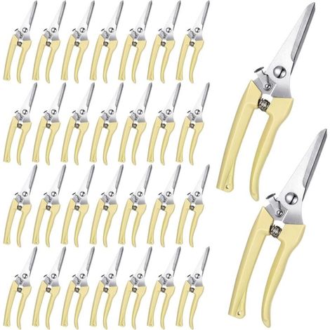 30 sécateurs de jardin robustes pour plantes et haies, avec outils de taille et de coupe.-AquaForge (1/5)