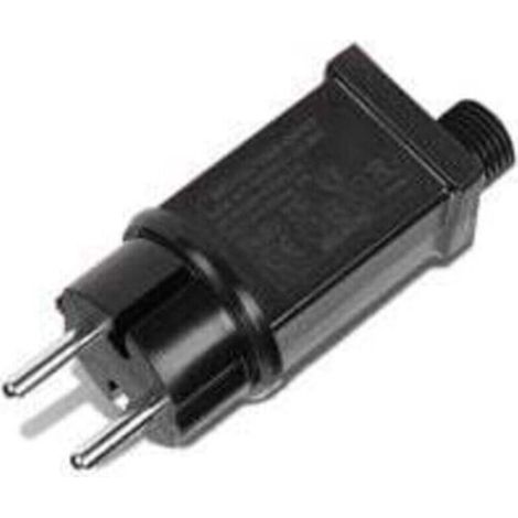 Alimentation LED 12V 12W IP44, transformateur basse tension étanche pour guirlandes lumineuses, décorations de Noël et lampes d'extérieur (1/4)