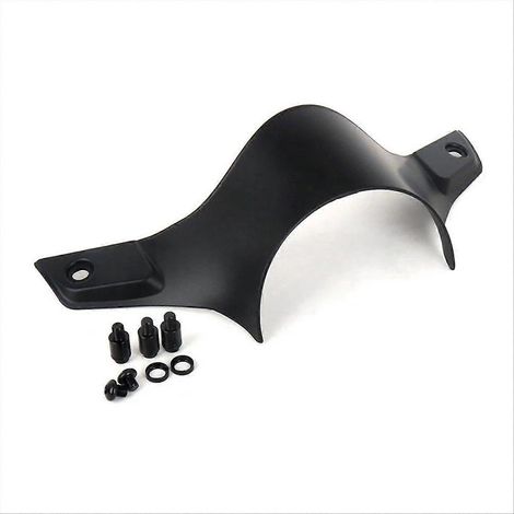 Pare-soleil de pare-brise pour Vespa GTS Noir mat (1/5)