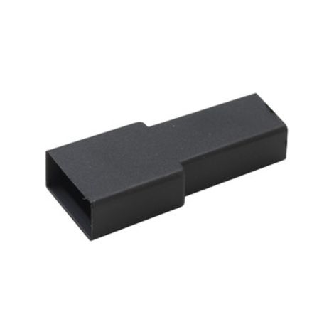 Confezione da 100 pz. coprimorsettiera in poliammide faston 6,35 mm Electro DH Colore Nero 10.906/6/N 8430552100996