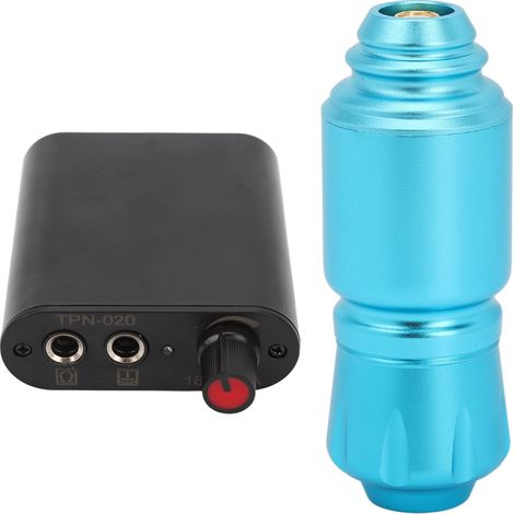 Kit d'alimentation pour stylo à tatouer avec interface RCA, kit complet pour débutants, prise US 90-265 V (1/5)
