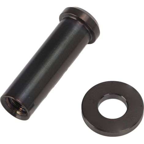 Écrous de fixation frein vélo 25mm noir, légers et durables avec finition PVD (1/5)