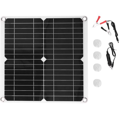 40W 18V IP65 Wasserdichtes flexibles Solarpanel-Set Monokristallines Silizium-Solarlademodul (1/5)
