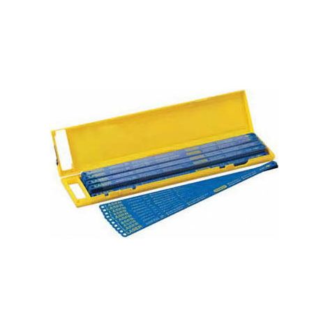 Lames de scie à métaux - Boîte : 10 lames - Longueur : 300 mm - Nombre de dents : 18 - STANLEY