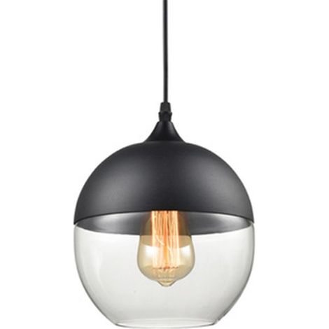Plafonnier En Verre Suspension Luminaire Moderne Lampe À Suspension Vintage Rétro Pour Loft, Salon, Cuisine (1/5)