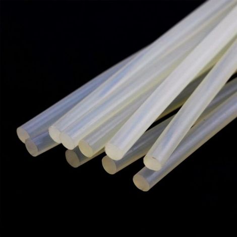 25 PEZZI COLLA A CALDO PER PISTOLA SILICONE STICK  10mm x 200mm PISTOLA GRANDE (1/2)