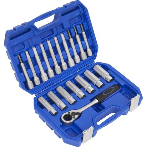 Sealey Shock Absorber Strut Nut Kit 18pc VS0331