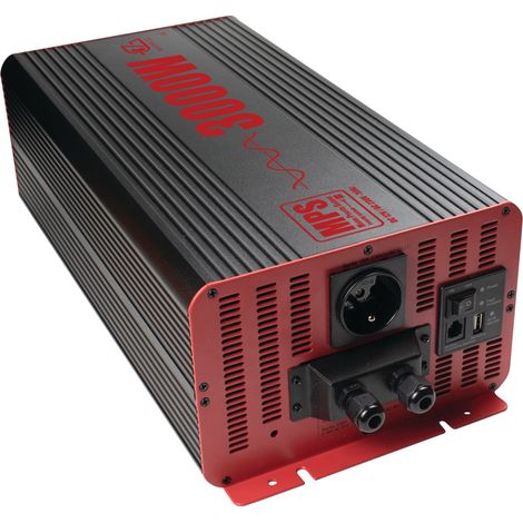 Convertisseur pure-sinus 12V/230V pour camping-car EZA Puissance (W) - 3000