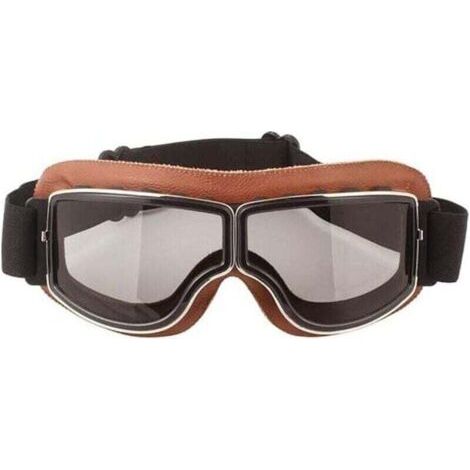 Green Mobility-Lunettes de moto rétro - Anti-buée - Chaudes - Pour l'équitation, le VTT et le motocross (1/4)
