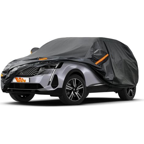 Vollgarage Autoplane Wasserdicht für Peugeot 3008 (2009-2025) mit Reflektoren