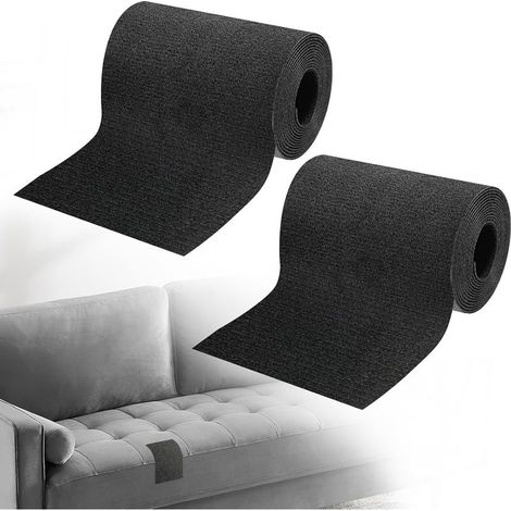 Rollen à 10 x 200 cm selbstklebendes Reparaturgewebe, Reparaturflicken – Wasserdichtes Reparaturset für Sofas, Autositze, Zelte und Möbel (Schwarz) (1/5)
