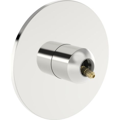 Hansa Fertigmontageset Duscharmatur, Unterputz, Einhebelmischer, 15l/min, Rosette rund, Chrom, 82619020 (1/5)