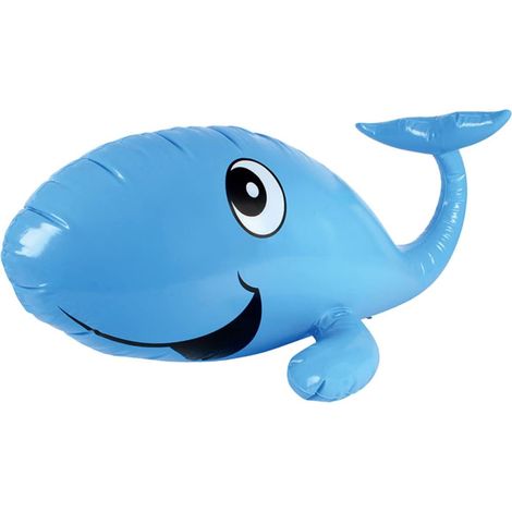Jouet D'été Gonflable en Forme de Poisson Bleu Arroseur en PVC pour Garçon et Filles, Tapis à Jet d'eau pour Fête et Jeux en Extérieur (1/5)