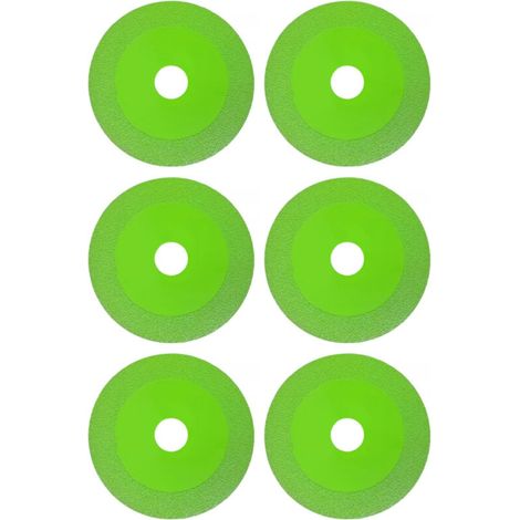 Disques de coupe en verre lame de diamant lame circulaire roue de broyage pour la bouteille de vin de tuile en céramique 6 pcs (1/5)