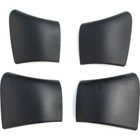 Ecleanfy - Protections de barres de toit de rechange, lot de 4, noires, pour modèles Tesla 2021-2023 (1/5)