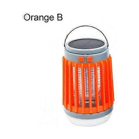 Piège à moustiques portable et rechargeable multifonctionnel pour éclairage, camping, randonnée, pique-nique et accessoires de plein air