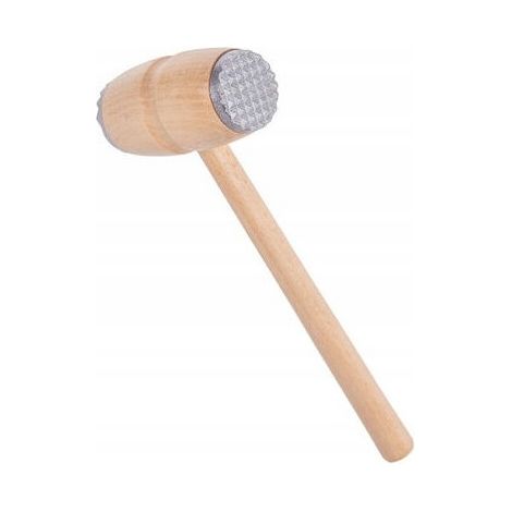 Mazo para carne y chuletas, mazo de madera