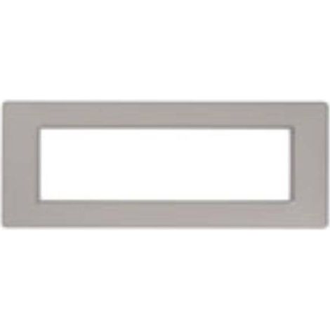 Placca 7M nichel opaco Vimar Plana 14657.21 (1/2)
