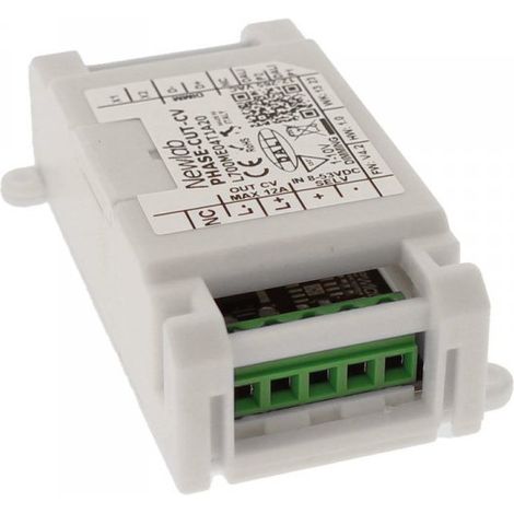 Newlab PHASE-CUT-CV Led Dimmer 12A 12V 24V 48V Ingresso Taglio di Fase Pulsante DALI 0/1-10V Potenziometro