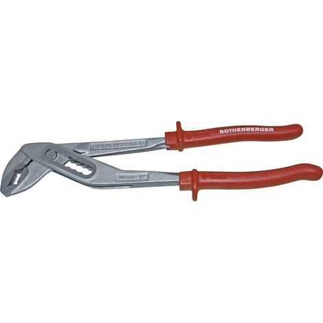 Pinza llave sueca de cremallera SP, cabeza y Asas barnizadas, Rothenberger, Largo : 300 mm