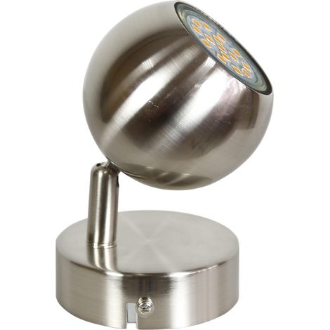 Applique murale Candellux BALT argent GU10 orientable