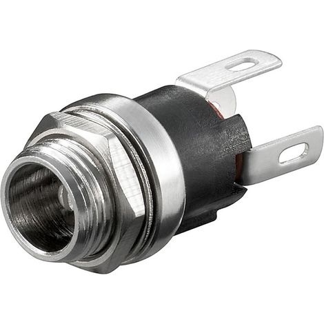 Conector Alimentacion DC HEMBRA Chasis 5,5x2,1mm