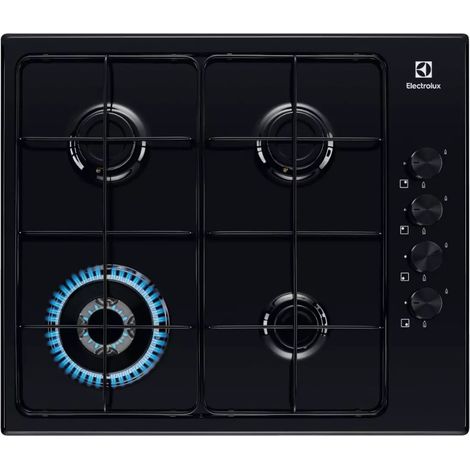 Piano cottura a gas da 60 cm con 4 fuochi - EGS6414K - Electrolux (1/5)