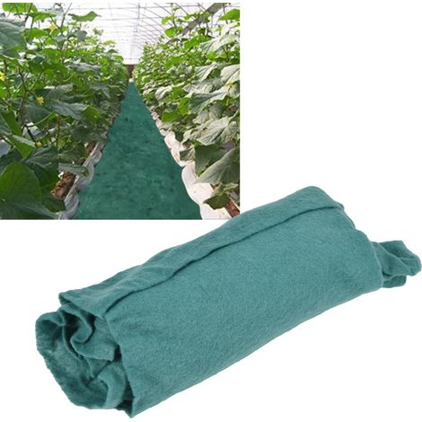 Toile de paillage biodégradable 3 x 0,2 m pour jardin, tapis de jardinage, bâche de protection pour le sol extérieur (1/5)