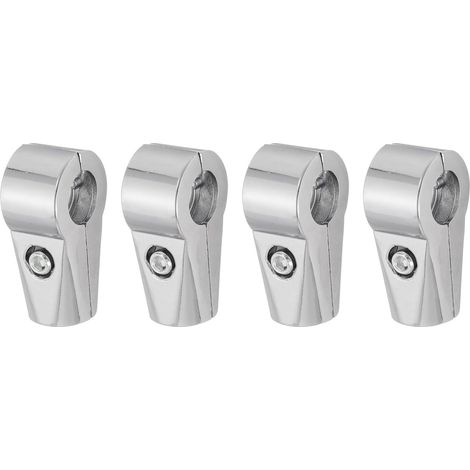 Étagère Pince 4pcs 1 pouce 25mm Aluminium Alliage Tuyau Raccords Séchage Étagère Connexion Fixation Joint (1/5)