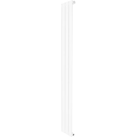 Radiatore Verticale Design Piatto Colonna Singola Bianco 1600x280 mm (1/5)