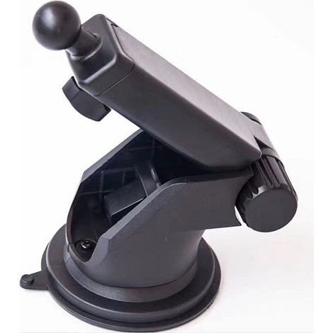 Support GPS Pour Voiture - Bras Télescopique Réglable À Une Main - Fixation Ventouse Adhésive Pour Pare-Brise Ou Tableau De Bord - 1 Pièce (1/5)