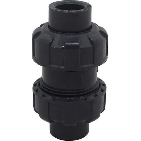 Clapet anti-retour à bille 20 25 32 40 50 63 mm pour piscine, vanne PVC anti-retour (diamètre intérieur 32 mm) (1/4)