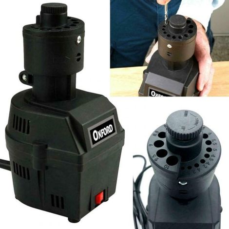 AFFILAPUNTE ELETTRICO AFFILA PUNTE TRAPANO DA 3 A 10 MM MOLA IN PIETRA 70W (1/4)