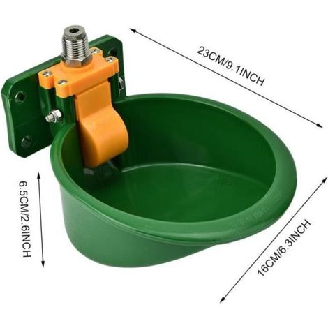 Bol à eau - Abreuvoir portable pour reptiles - Léger et réutilisable - Respirant - Vert (1/4)