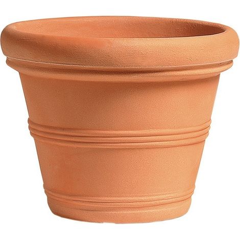 Jesolo Impruneta-Vase 25 cm - Erde aus Siena