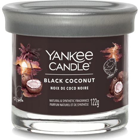 CANDELA TUMBLER PICCOLA SIGNATURE BLACK COCONUT - YANKEE CANDLE
