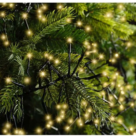 Lumineo Luci Natalizie Cluster LED Soft Oro - 700 cm (1/4)