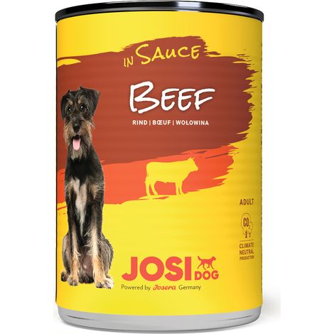 Josera Josidog Bœuf en sauce - Aliment humide pour chiens adultes - 415 grammes