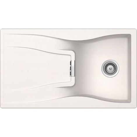 Schock Einbauspüle Cristadur Waterfall D-100 A Polaris POL Exzenterbedienung (1/3)