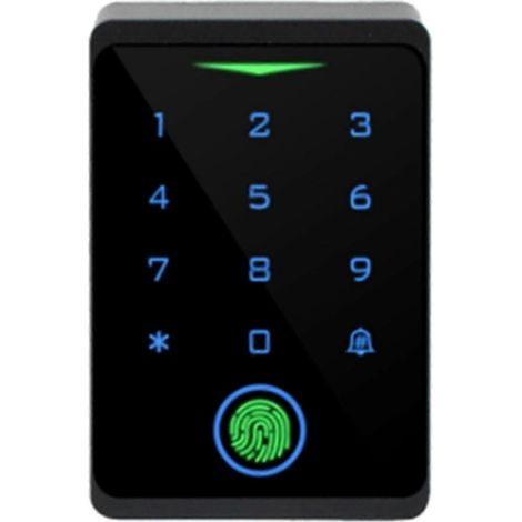 Votre application IP66, résistante à l'eau et durable, contrôle d'accès biométrique sans clé, Wi-Fi, clavier autonome, empreinte digitale, RFID BRILVIBERA (1/5)