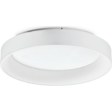 Ideal Lux ZIGGY Rundes 60 cm integriertes LED-Halbbündiglicht Weiß, 3000 K, nicht dimmbar (1/2)