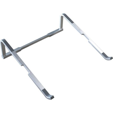 Standard-Laptopständer zum Zusammenklappen – Geeignet für Laptops von 10 bis 18 Zoll – Universeller Laptopständer mit Belüftung – Kompatibel mit MacBook, ASUS, Acer und anderen Laptops – Aluminium