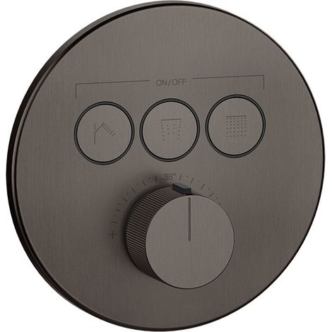 Gessi Hi-Fi Fertigmontageset Thermostat mit Tasten-Bedienung