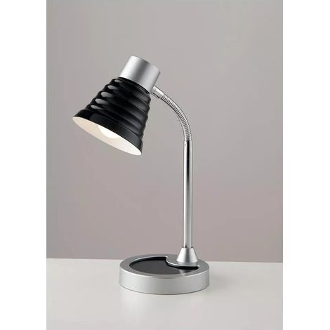 lampada studio "leonardo" nero, 40w