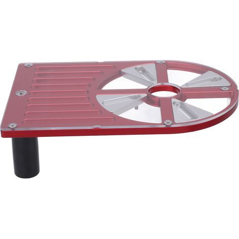 ANGGREK Plaque de Base du Routeur Réglable, Alliage d'aluminium, stabilité et compatibilité Améliorées pour les Machines de Coupe 65-132 Mm de Diamètre (1/5)