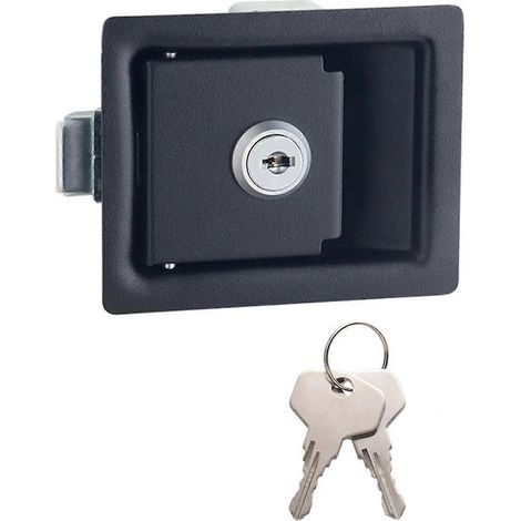 Verrou de panneau de traction à loquet de type Polar pour portes d'entrée de camping-car/remorque (1/5)