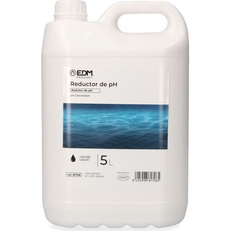 Correttore del PH EDM 81706 5 L Liquido Riduttore