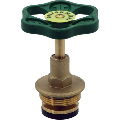 JS Vitone a camera di grasso, valvola a globo/a squadra, con asta crescente, DN32, 1 1/4'', in ottone, con guarnizione EPDM, 0018013200001