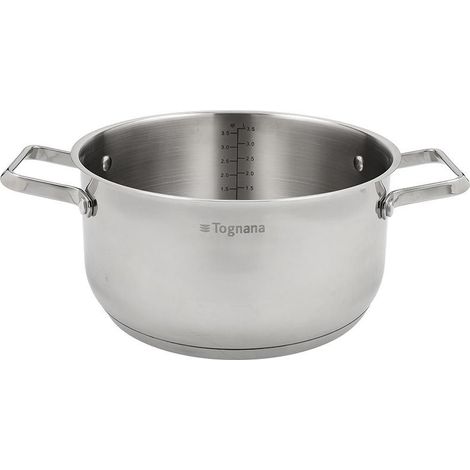 Casseruola in Acciaio Inox anche Induzione Grancucina Iconiqa 16 cm