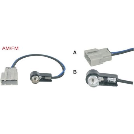 Adaptateur Antenne ISO compatible avec Nissan ap07